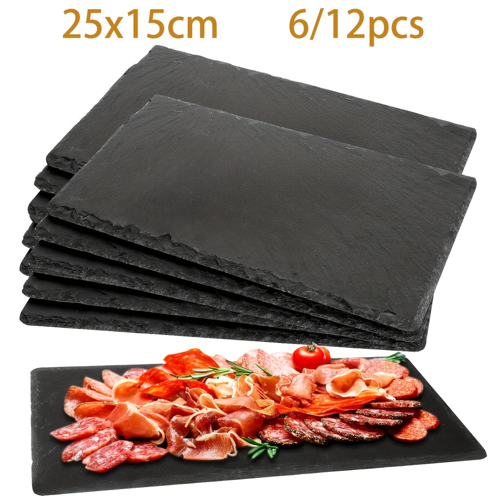 Plateau à fromage en marbre — lot de 12