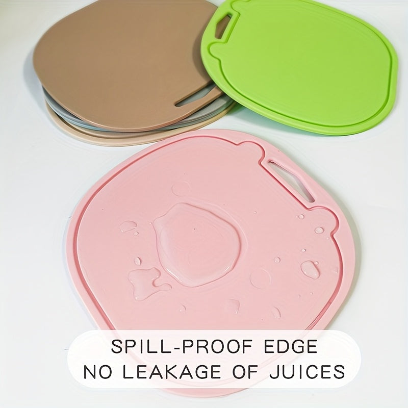 Planche à découper en plastique à poignée antidérapante