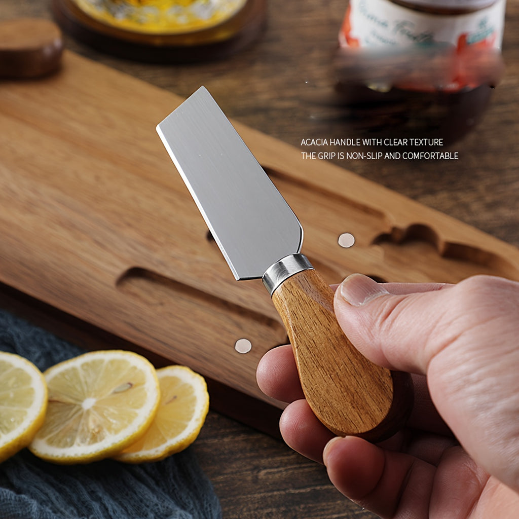 Planche à découper en acacia à viande — lot de 3