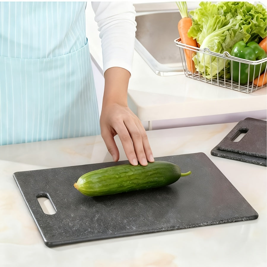 Planche à découper en plastique réversible pour viande et poisson — modèle 2