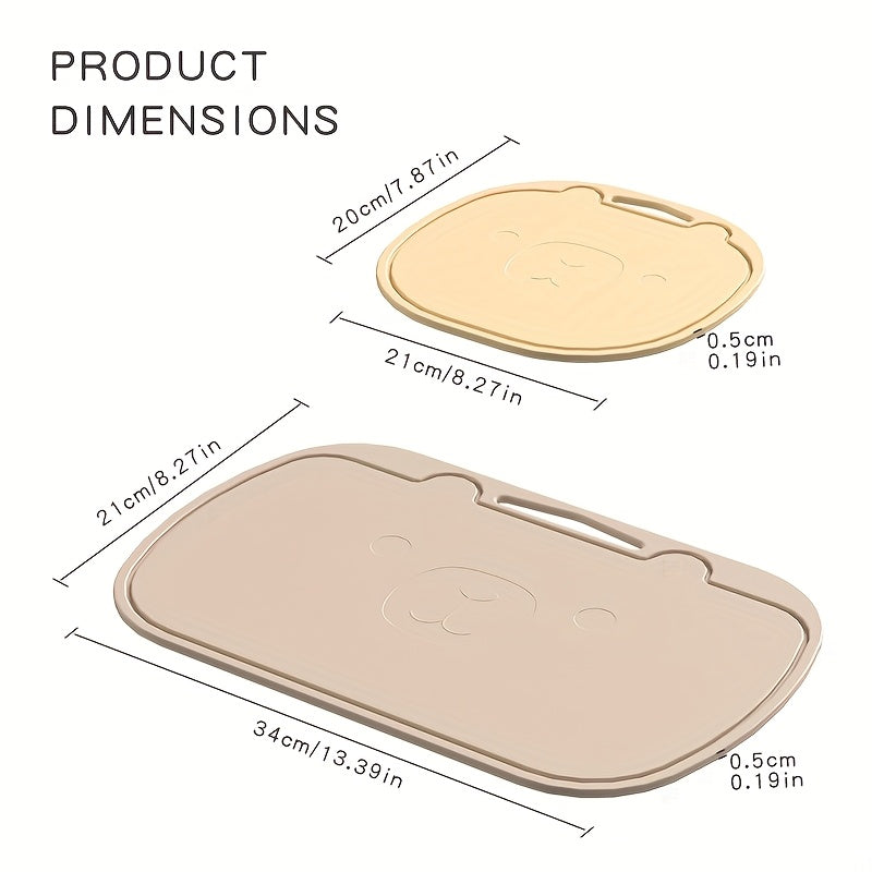 Planche à découper en plastique à poignée antidérapante