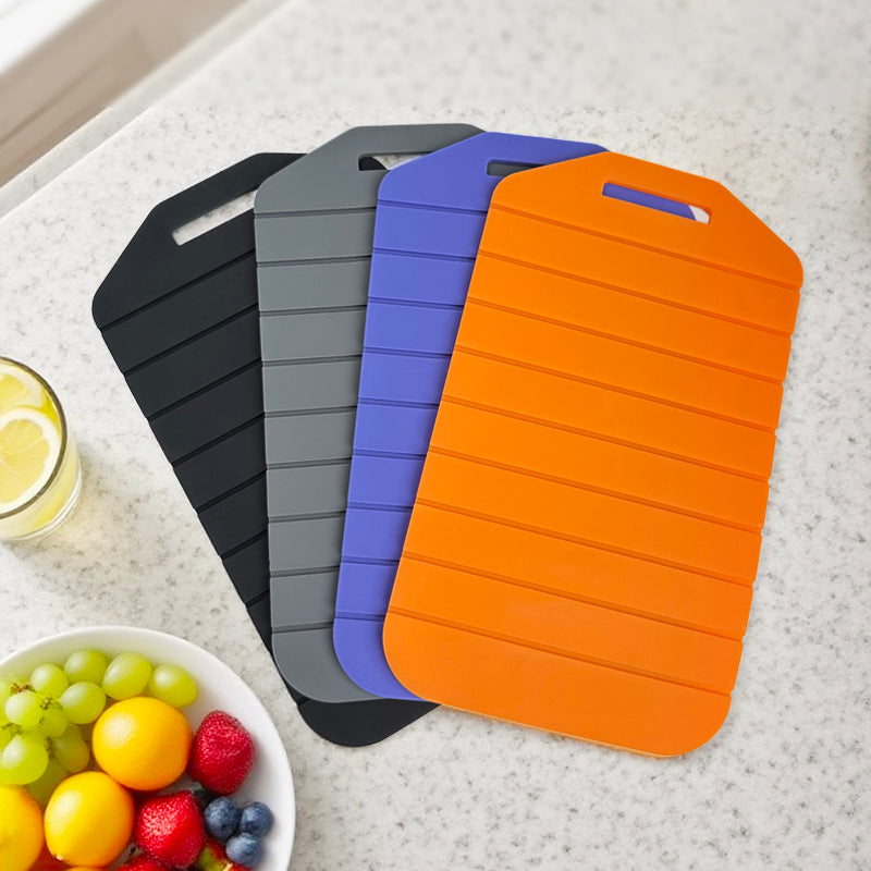 Planche à découper en plastique antidérapante pour viande et poisson