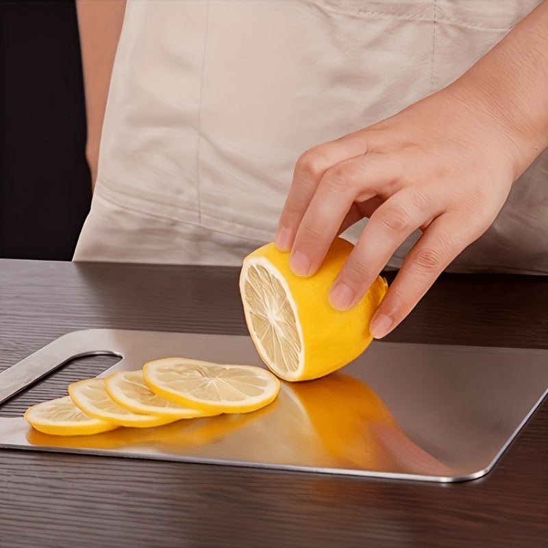 Planche à découper en inox pour professionnelle — lot de 3