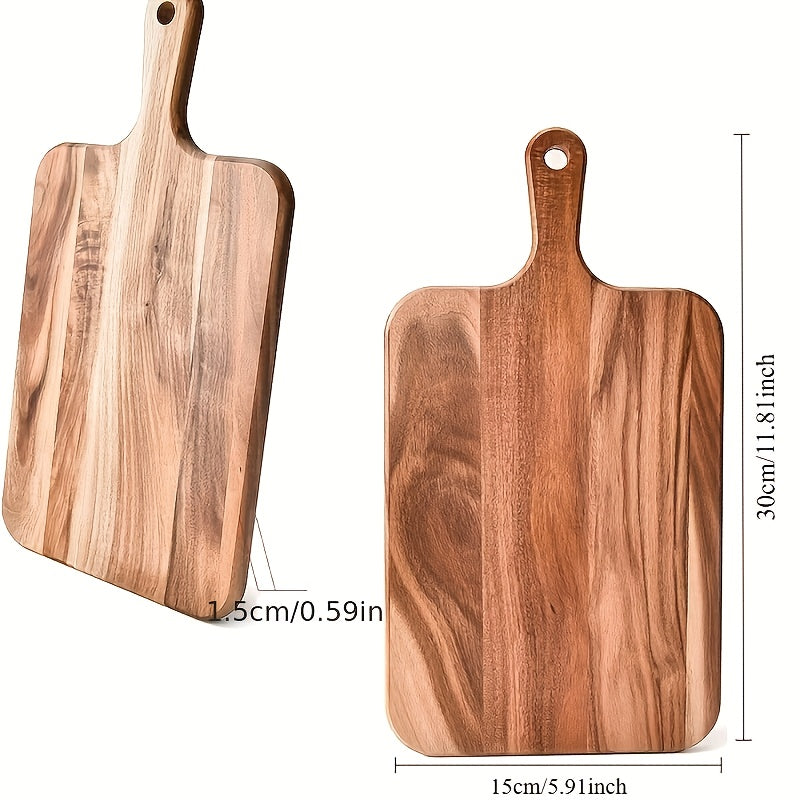 Planche à découper en acacia — modèle 8