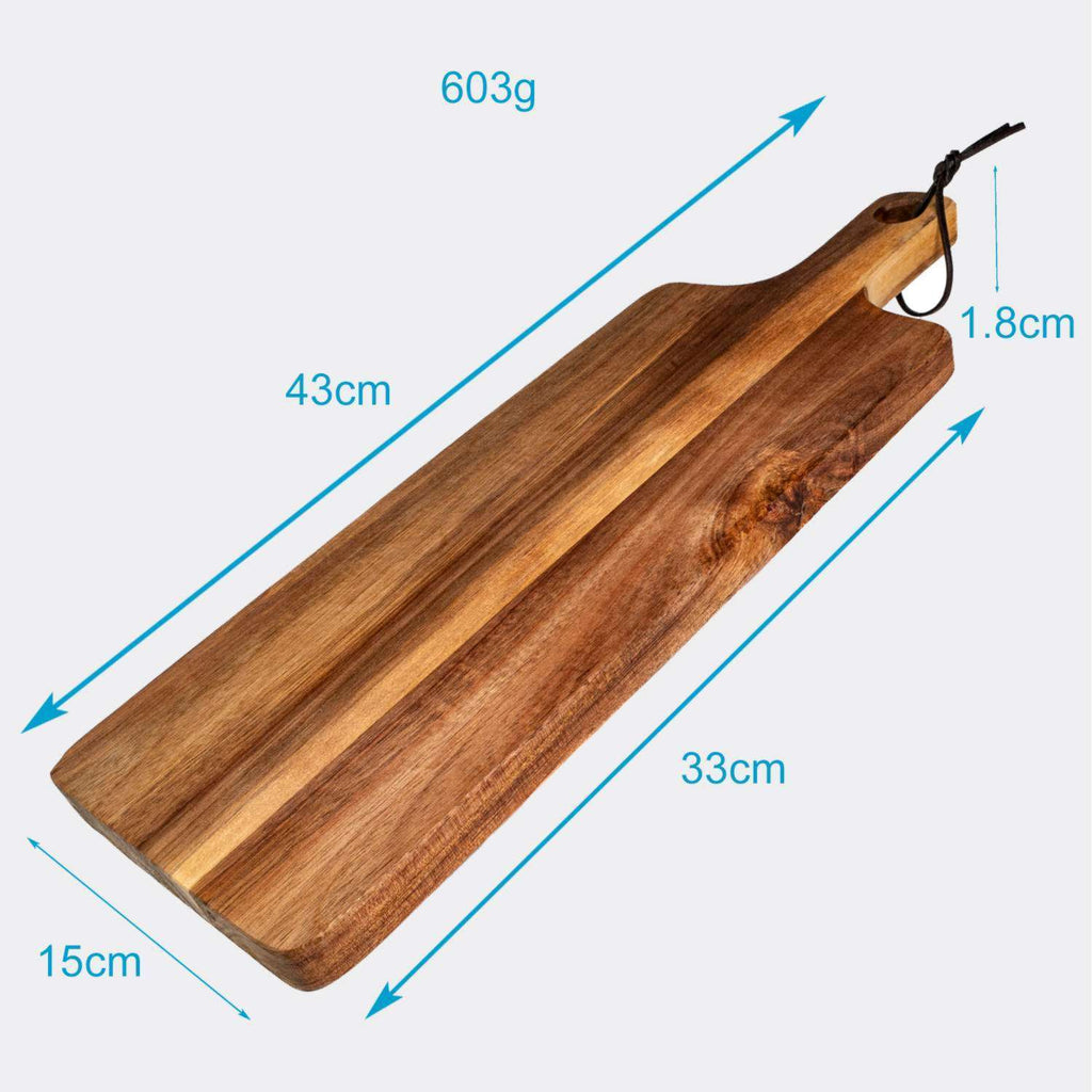 Planche à découper en bois — 43 x 15 cm