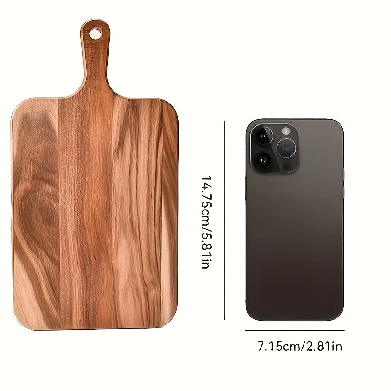 Planche à découper en acacia — modèle 8