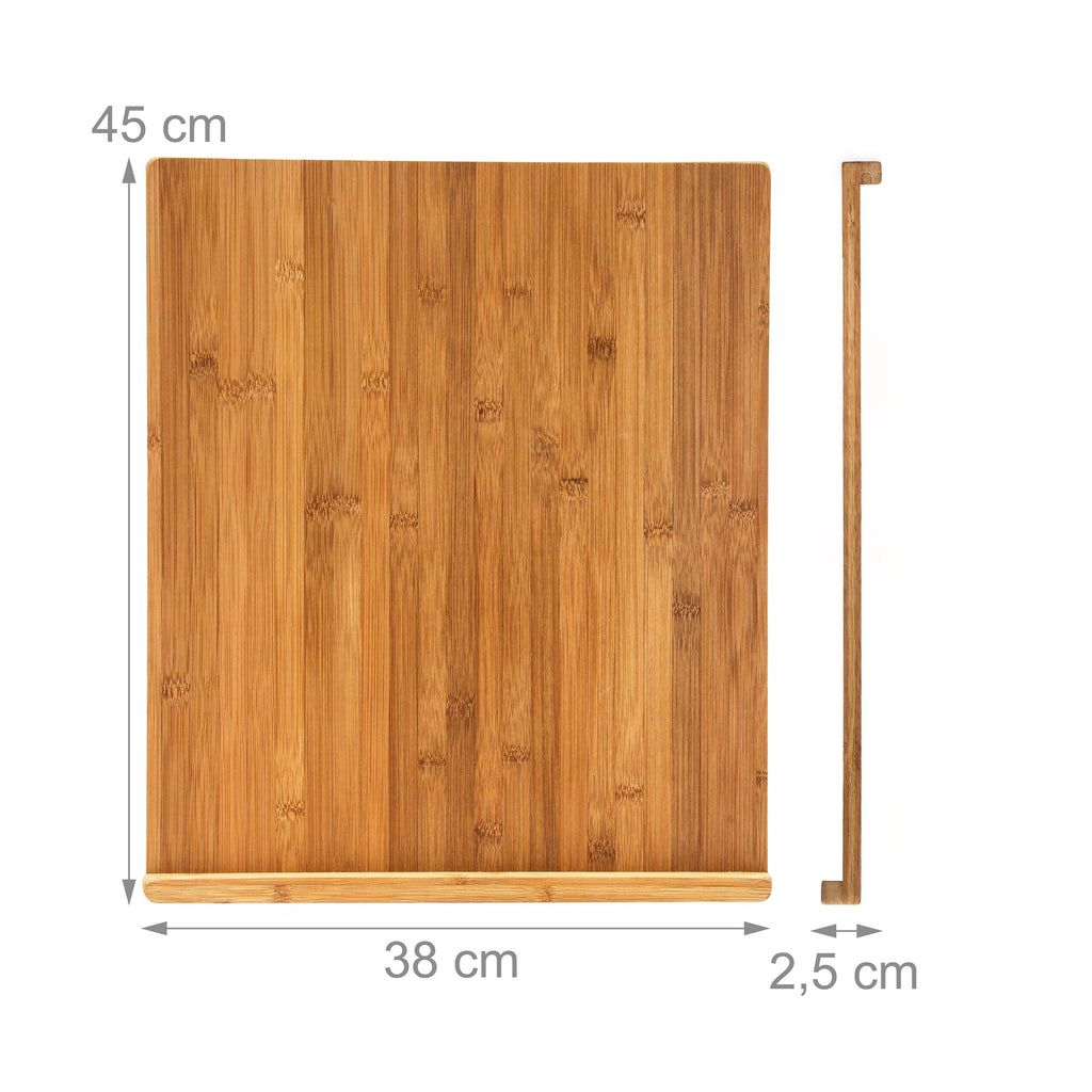 Grande planche à découper en bambou — 45 cm de diamètre
