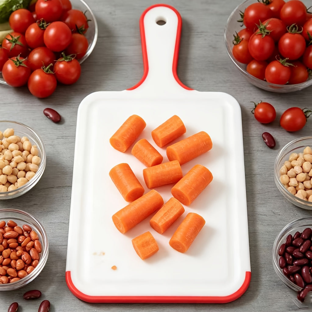 Planche à découper en plastique à poignée antidérapante pour viande et poisson