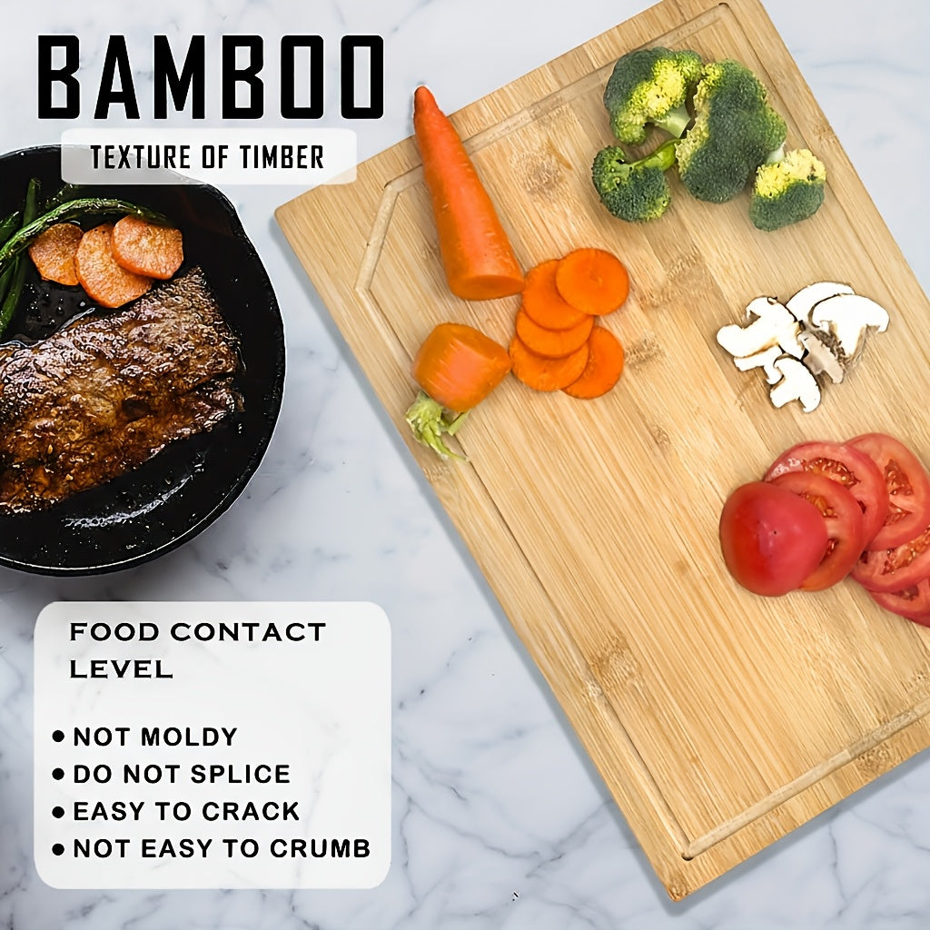 Planche à découper en bambou — modèle 3