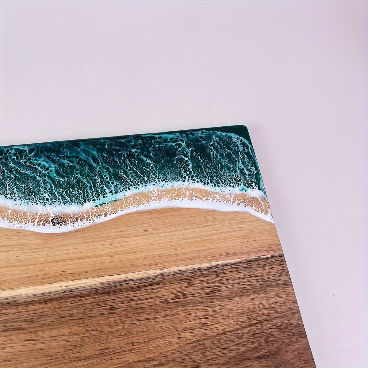 Planche à découper en acacia — modèle 7