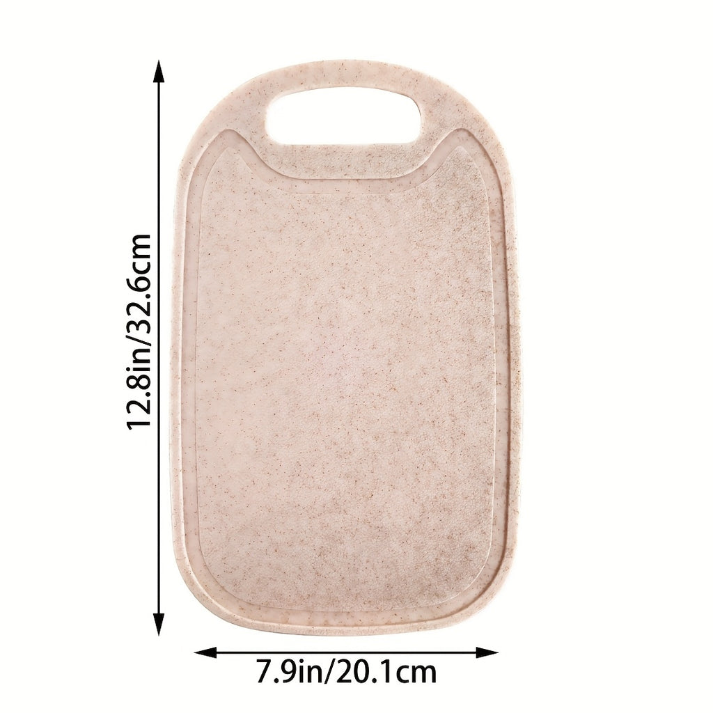 Planche à découper en plastique réversible — 32,5 x 20,1 cm