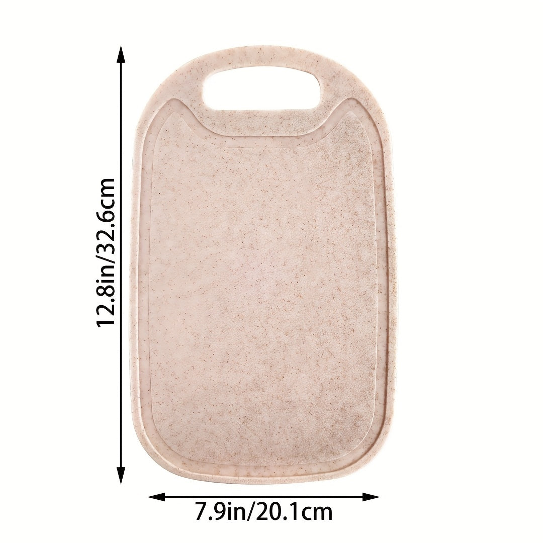 Planche à découper en plastique réversible — 32,5 x 20,1 cm