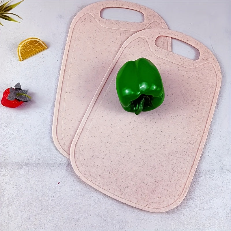 Planche à découper en plastique réversible — 32,5 x 20,1 cm