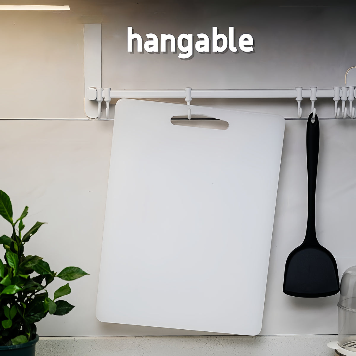 Planche à découper en plastique antidérapante — modèle 1