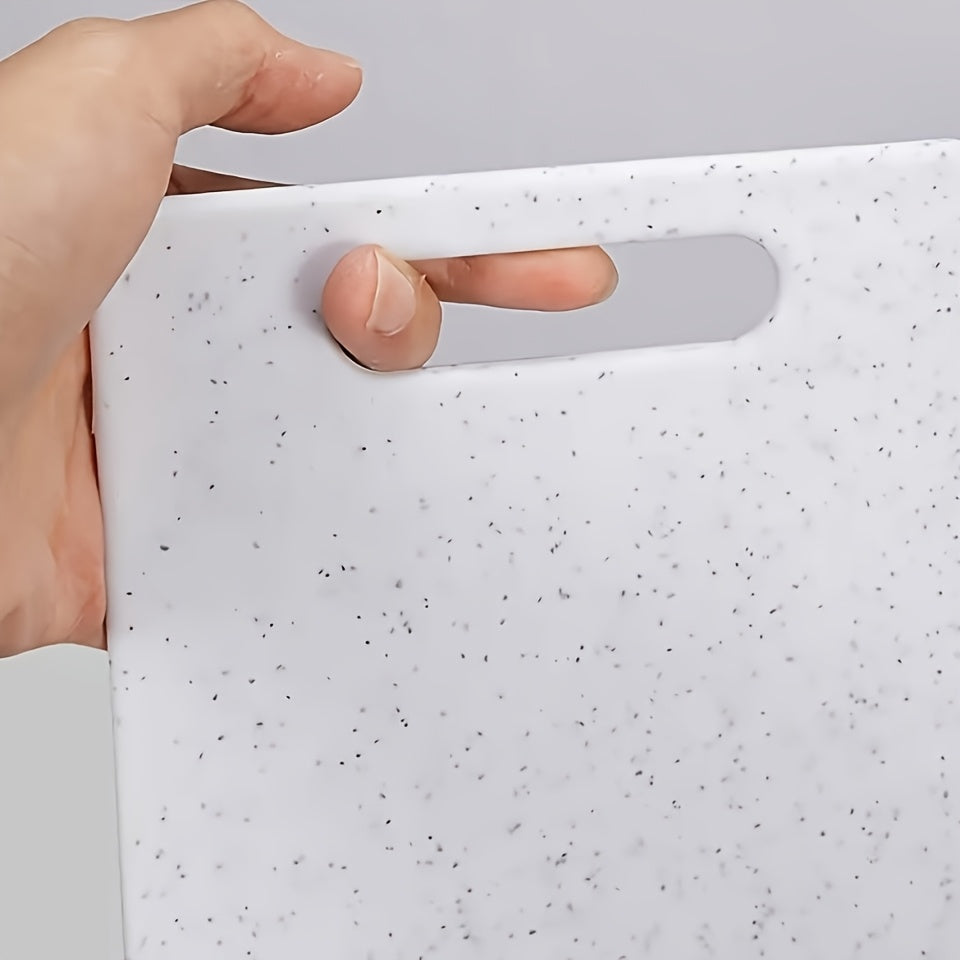 Planche à découper en plastique antidérapante — lot de 4