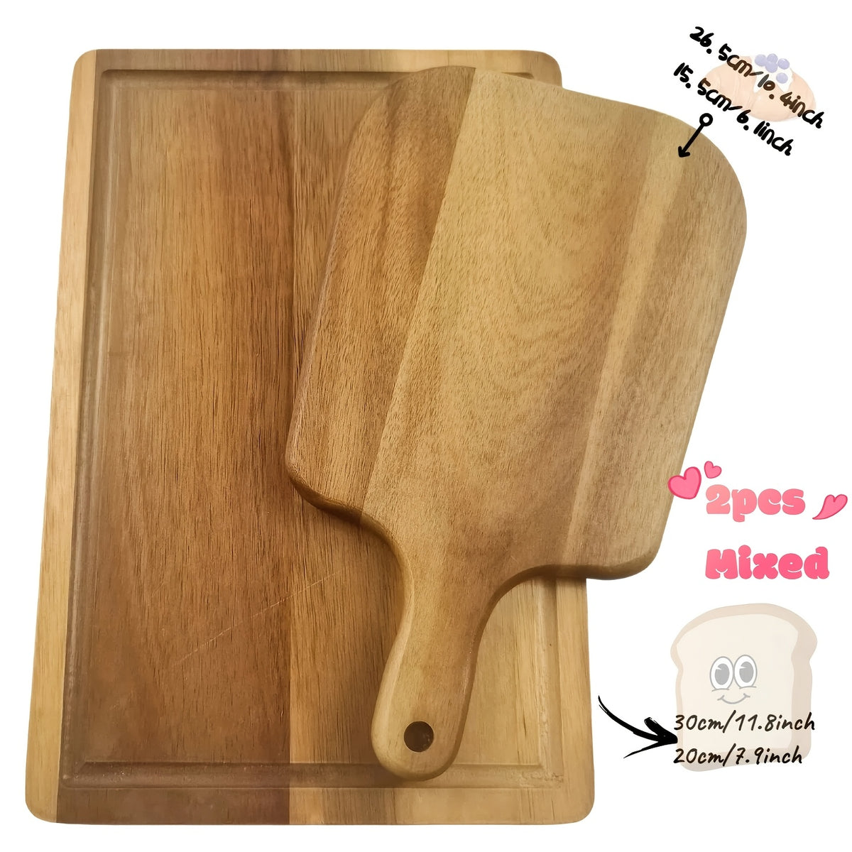 Plateau en Bois pour Fromage 2PC