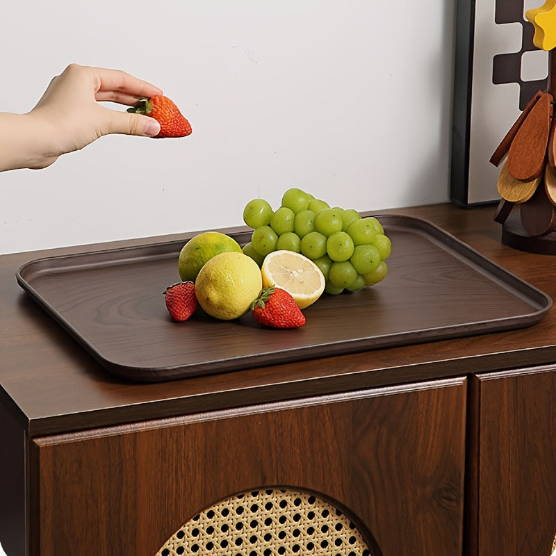 Plateau de service en plastique — lot de 5