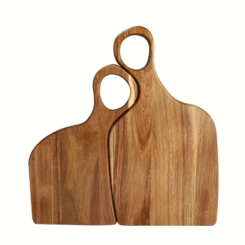 Ensemble de couple en acacia 2 pièces